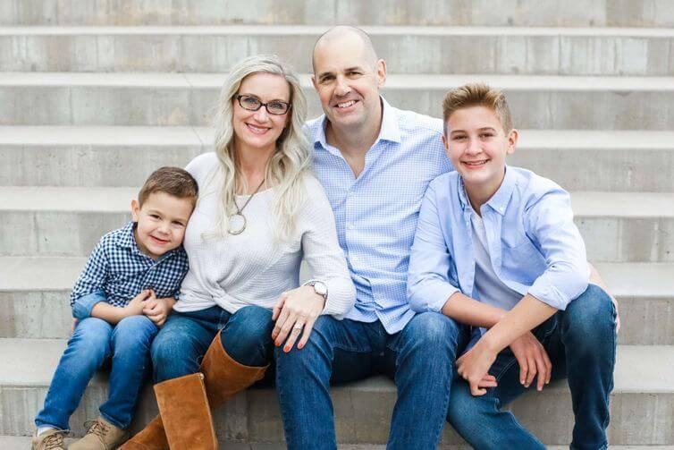 Dr Bryan Fuller and Family